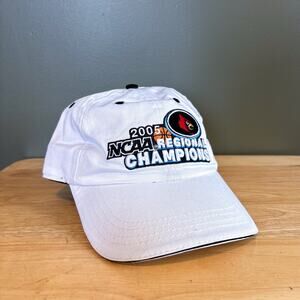 Louisville Cardinals 2005 NCAA Regional Champions White Strapback Hat